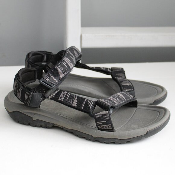 Teva Men\'s Hurricane XLT2 Strappy Hiking Sandals Gray/Black Size 10 main image 8